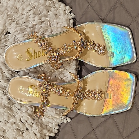 Sheln Rhinestone Heels - Picture 13 of 16